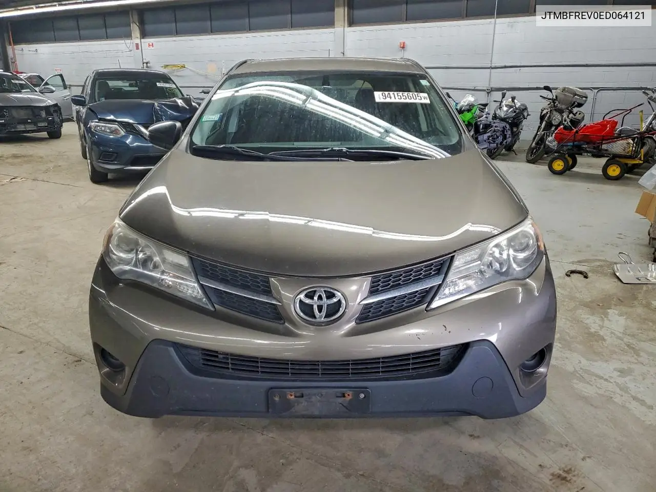 JTMBFREV0ED064121 2014 Toyota Rav4 Le
