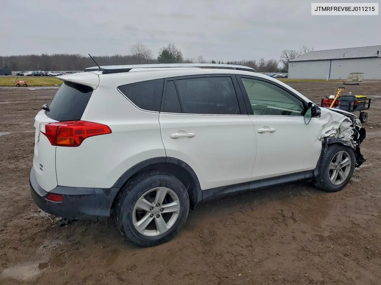 JTMRFREV8EJ011215 2014 Toyota Rav4 Xle