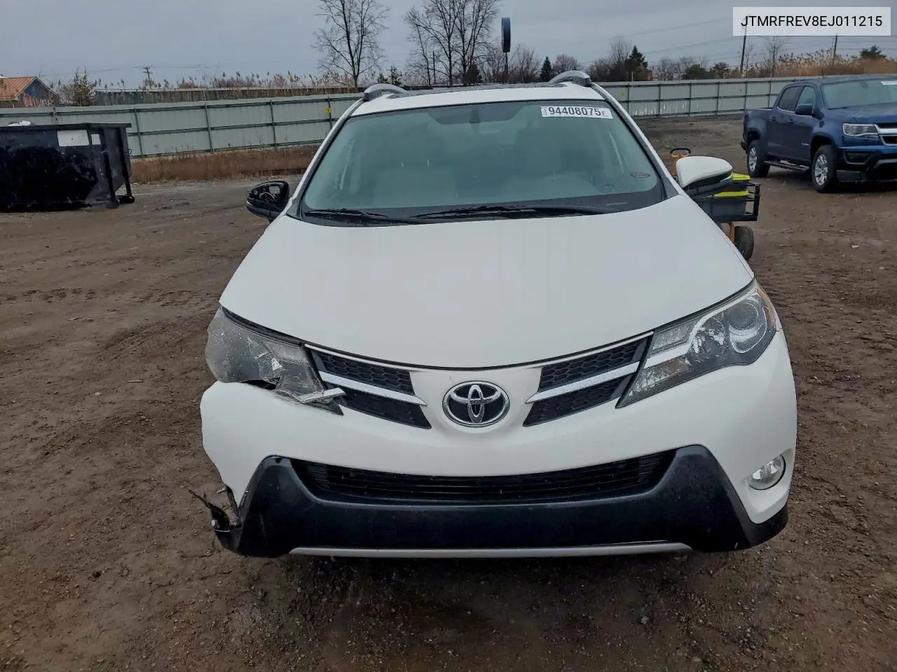 JTMRFREV8EJ011215 2014 Toyota Rav4 Xle