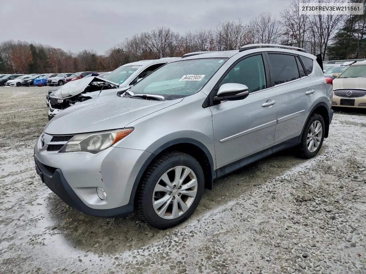 2T3DFREV3EW211561 2014 Toyota Rav4 Limited