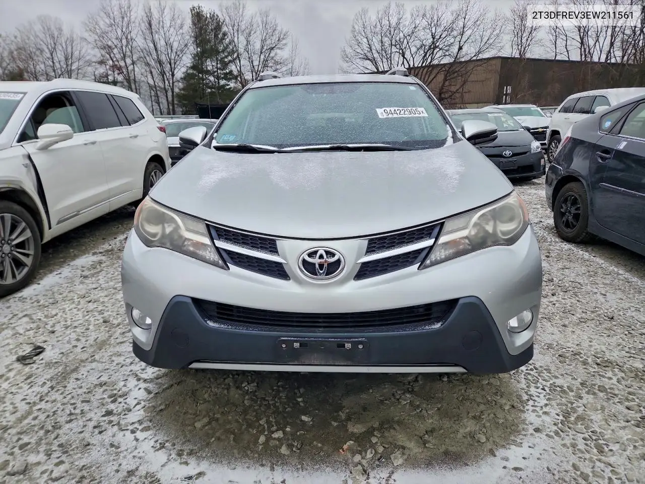 2T3DFREV3EW211561 2014 Toyota Rav4 Limited