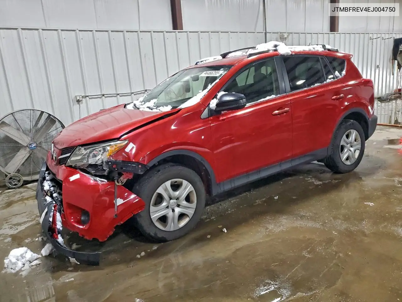 JTMBFREV4EJ004750 2014 Toyota Rav4 Le
