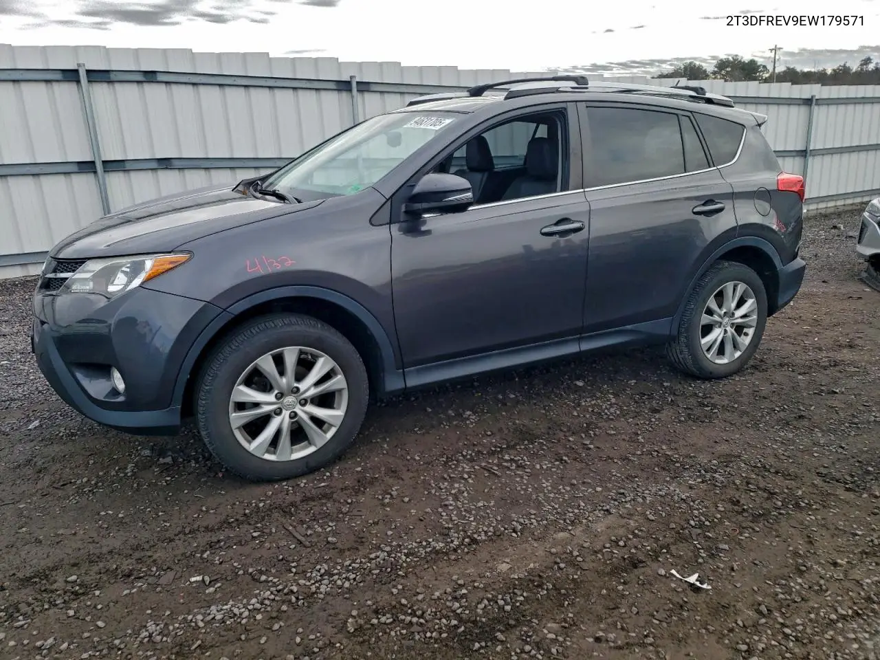 2T3DFREV9EW179571 2014 Toyota Rav4 Limited