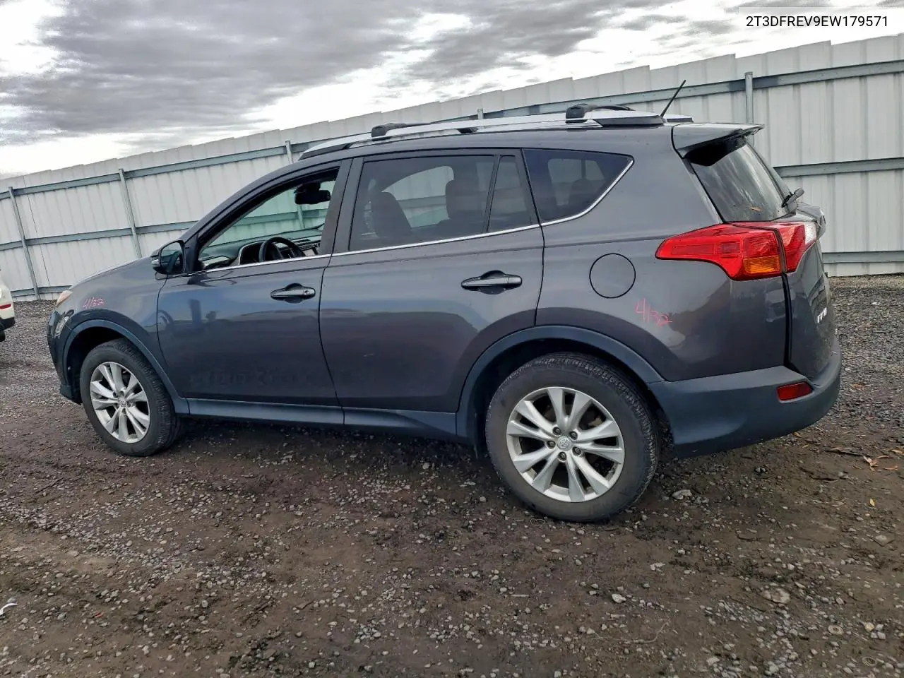 2T3DFREV9EW179571 2014 Toyota Rav4 Limited