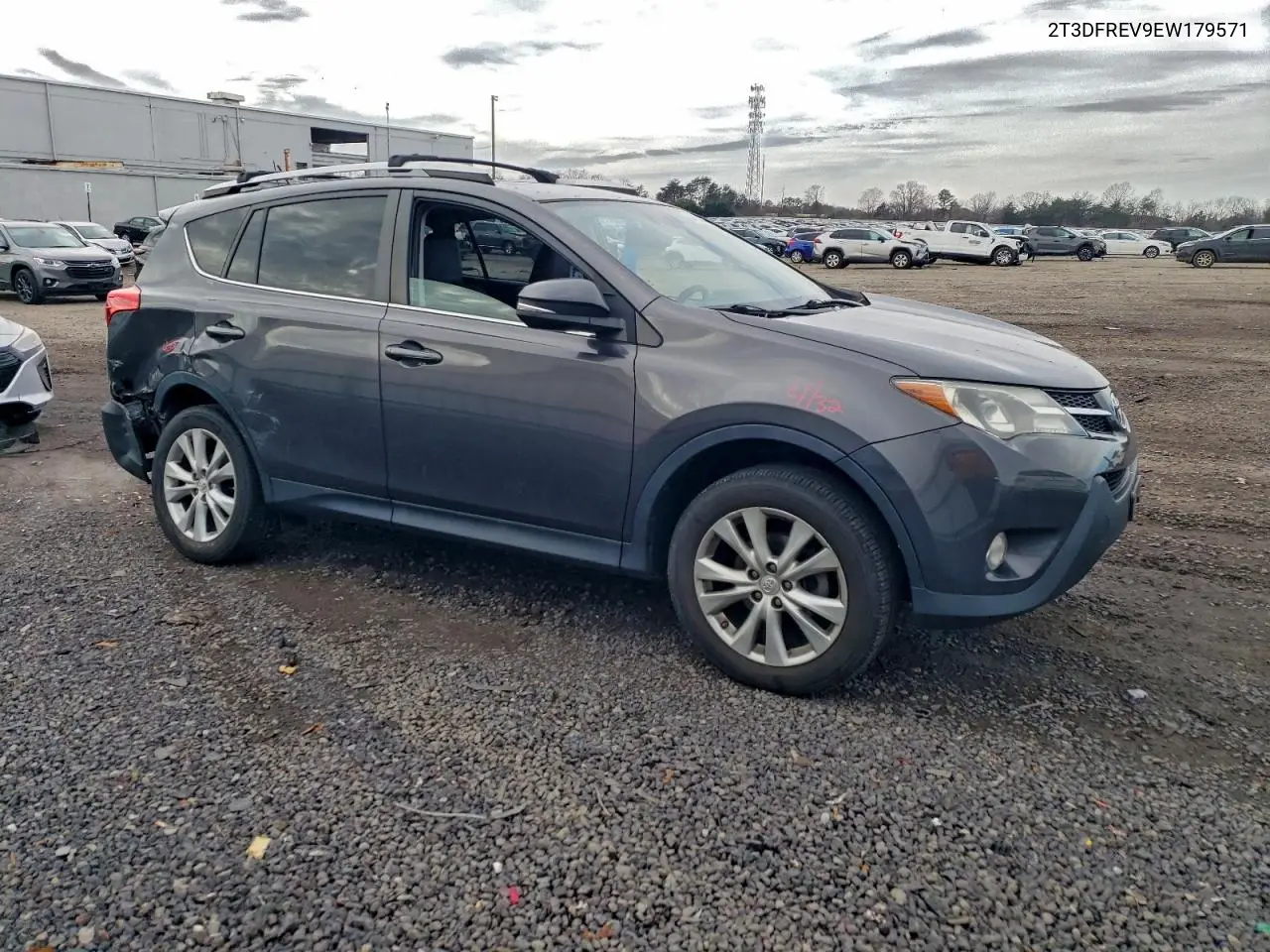 2T3DFREV9EW179571 2014 Toyota Rav4 Limited