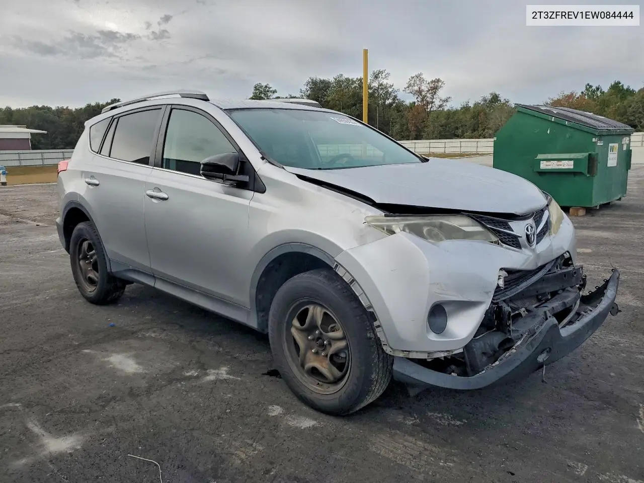 2T3ZFREV1EW084444 2014 Toyota Rav4 Le