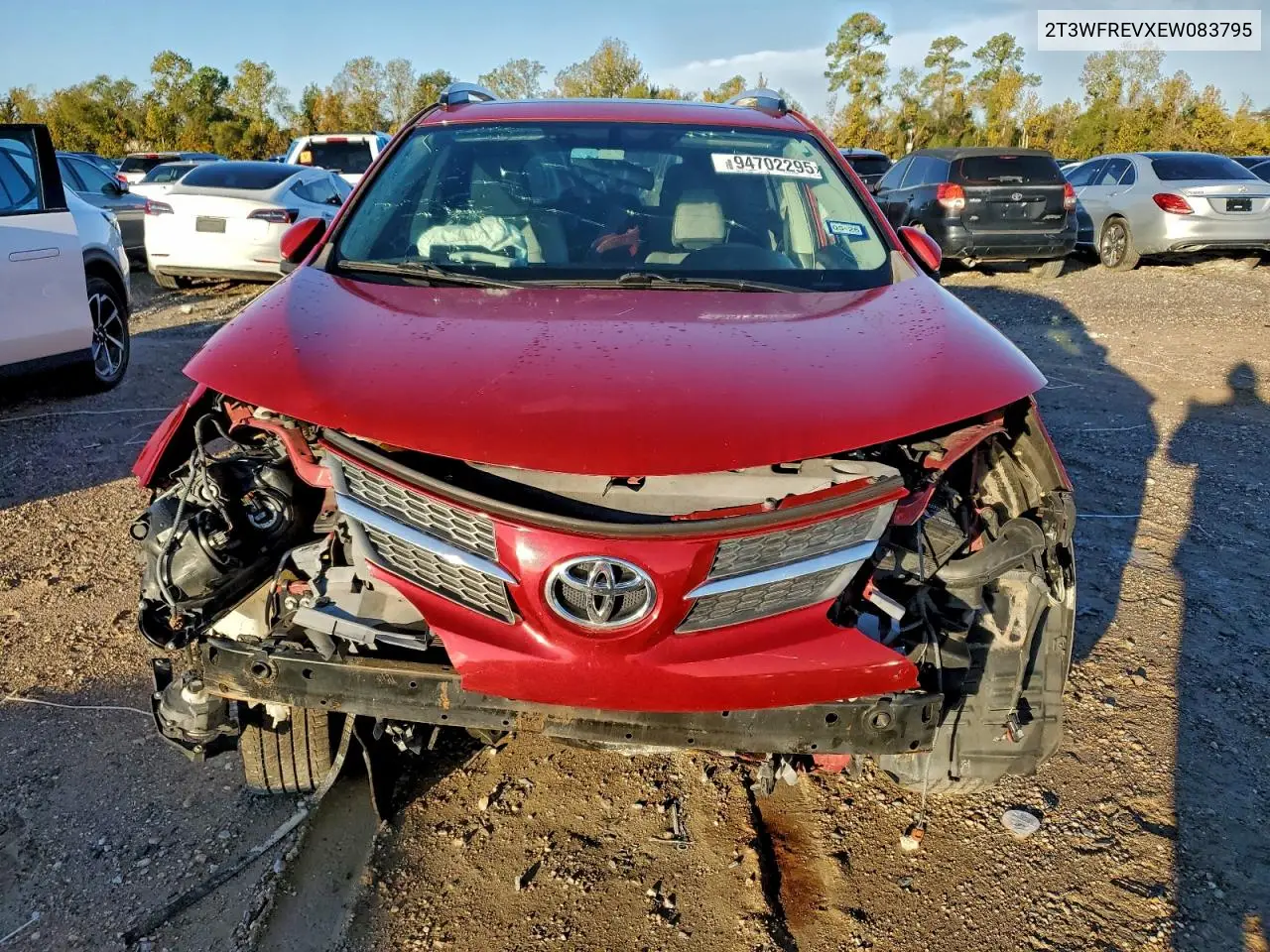 2T3WFREVXEW083795 2014 Toyota Rav4 Xle