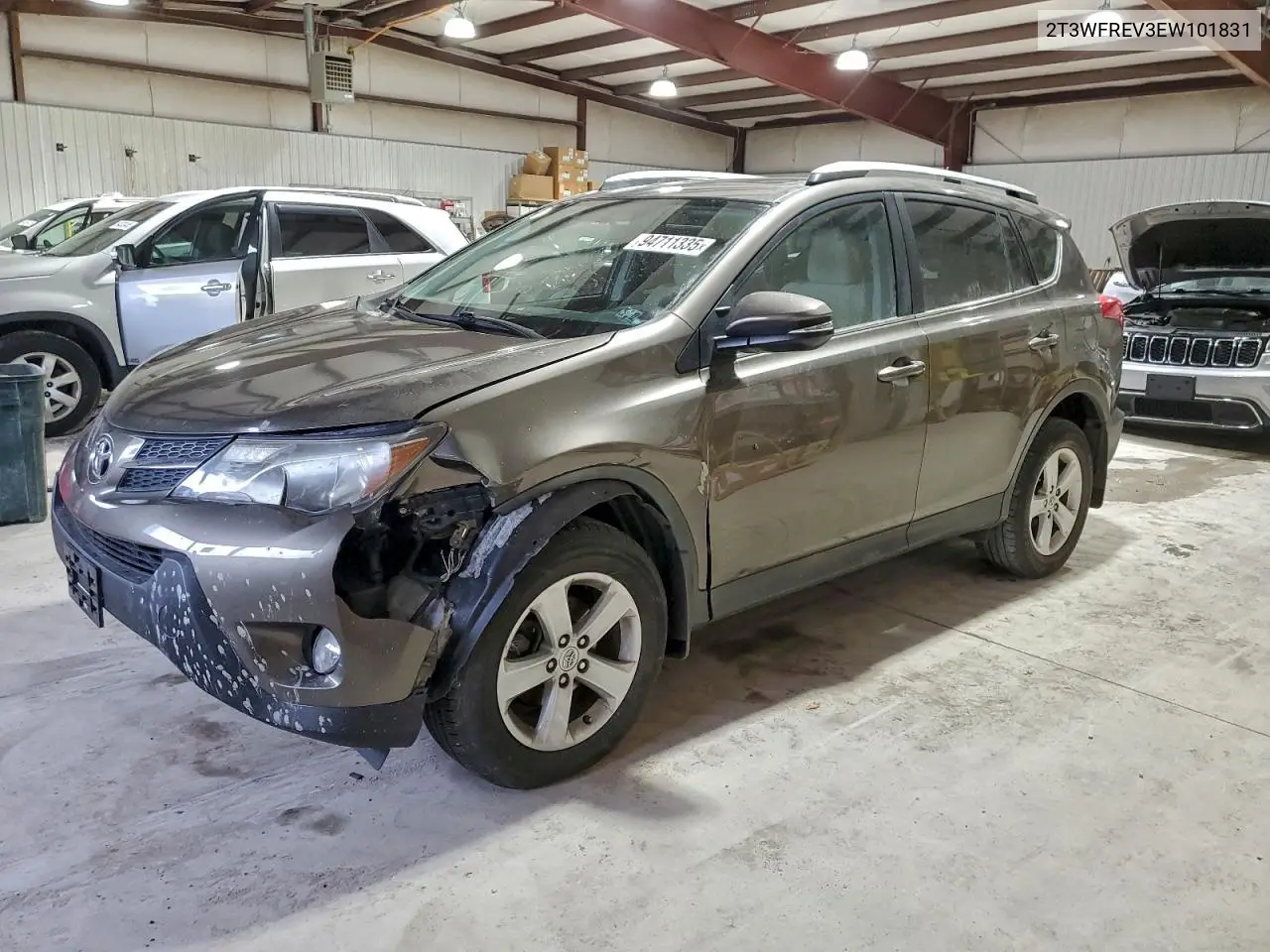 2T3WFREV3EW101831 2014 Toyota Rav4 Xle