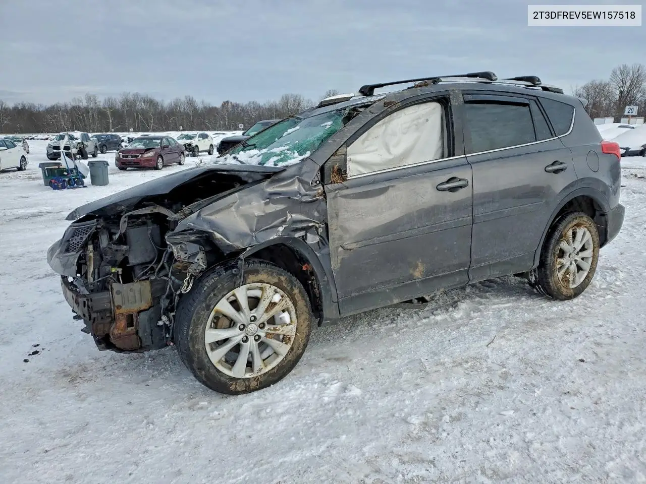 2T3DFREV5EW157518 2014 Toyota Rav4 Limited