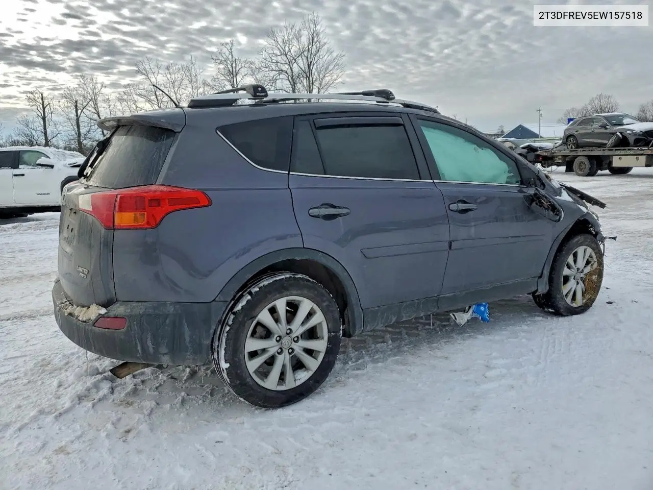 2T3DFREV5EW157518 2014 Toyota Rav4 Limited