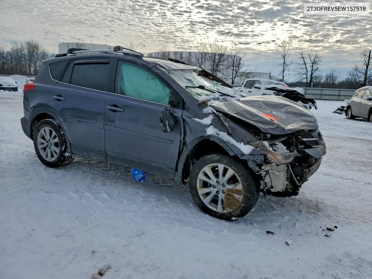 2T3DFREV5EW157518 2014 Toyota Rav4 Limited