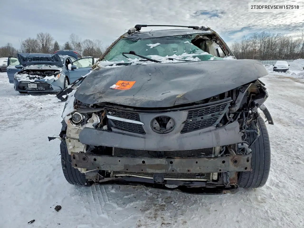 2T3DFREV5EW157518 2014 Toyota Rav4 Limited