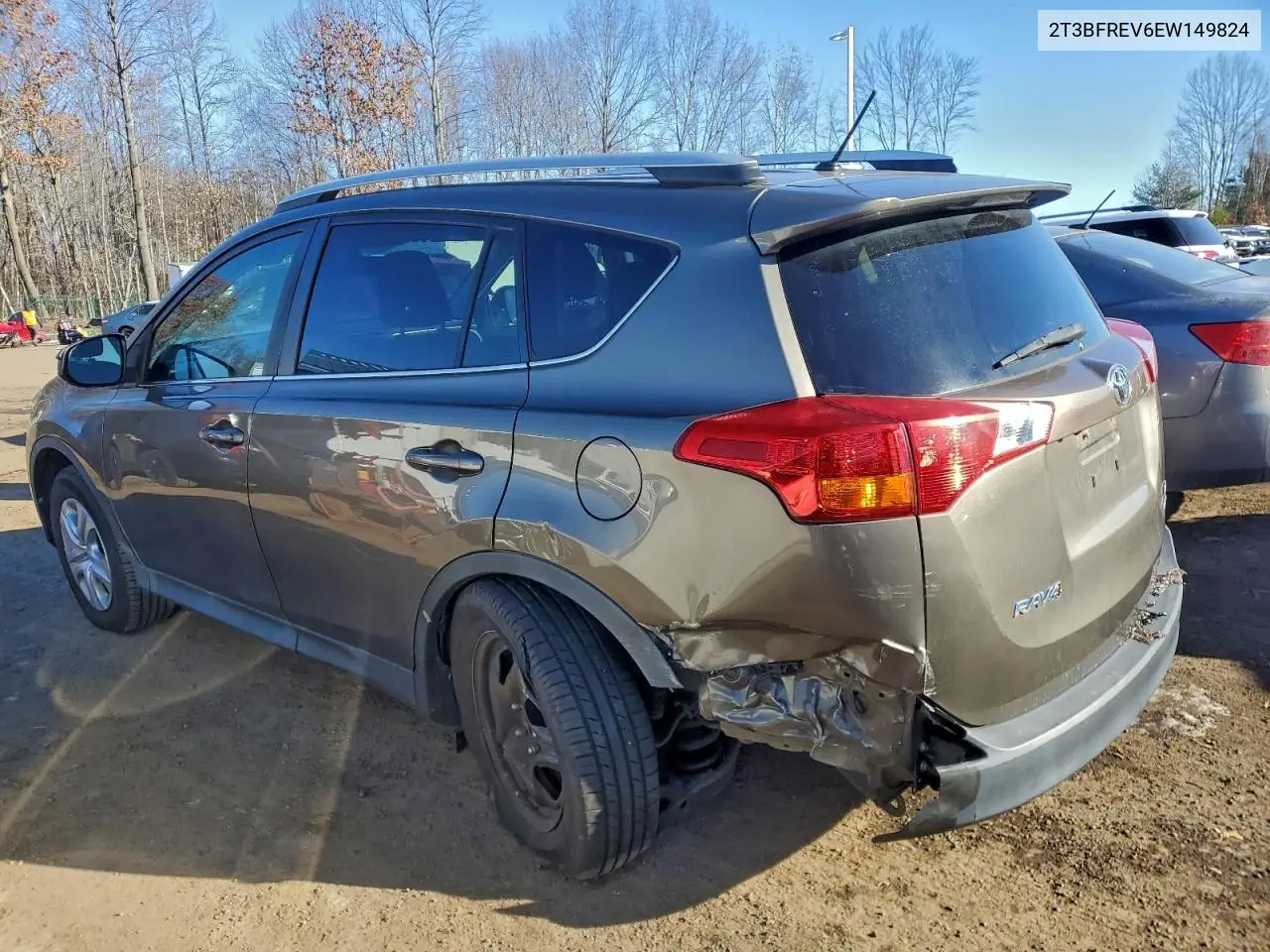 2T3BFREV6EW149824 2014 Toyota Rav4 Le
