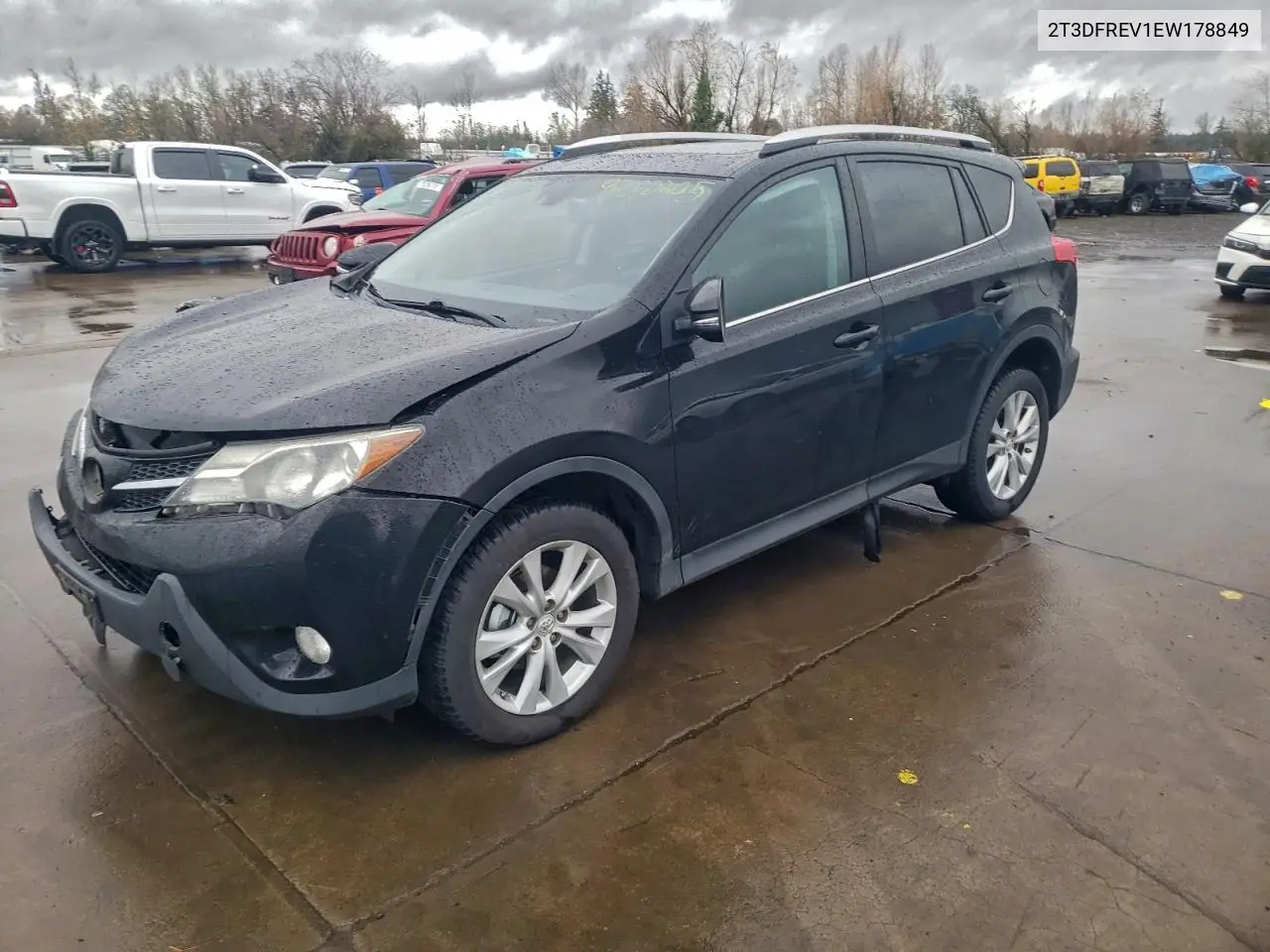 2T3DFREV1EW178849 2014 Toyota Rav4 Limited