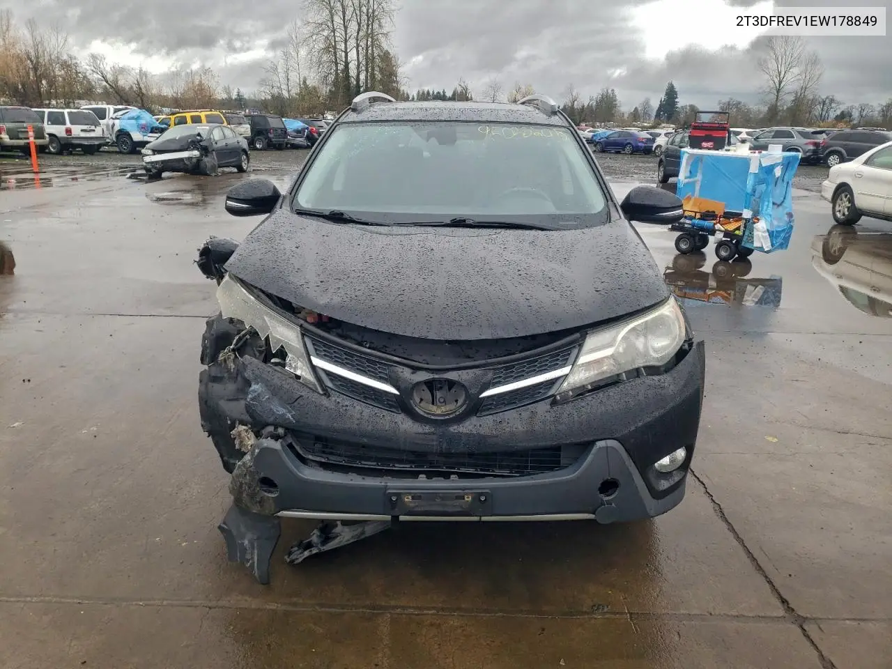 2T3DFREV1EW178849 2014 Toyota Rav4 Limited