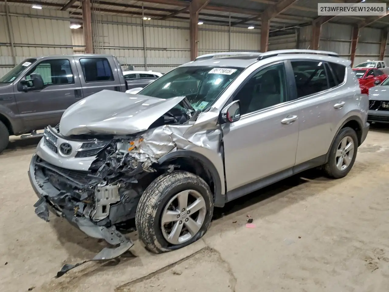 2T3WFREV5EW124608 2014 Toyota Rav4 Xle
