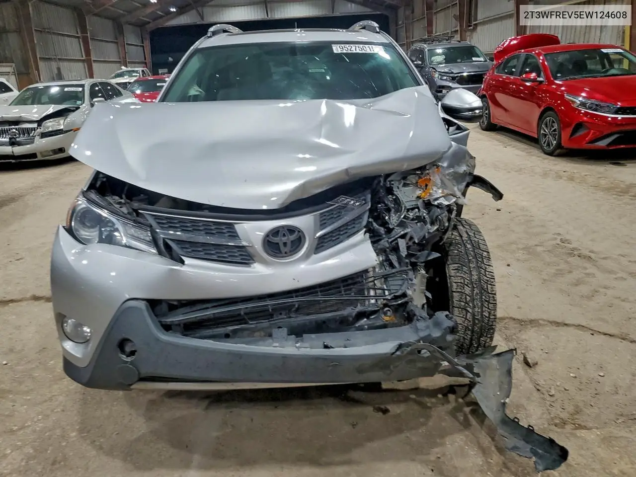 2T3WFREV5EW124608 2014 Toyota Rav4 Xle