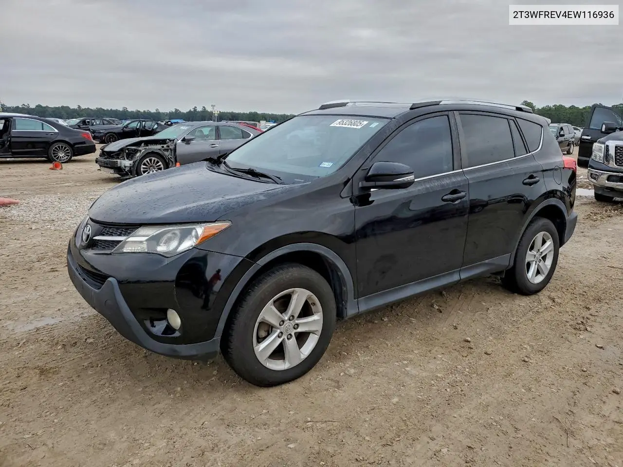 2T3WFREV4EW116936 2014 Toyota Rav4 Xle