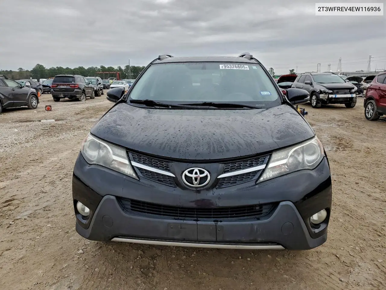 2T3WFREV4EW116936 2014 Toyota Rav4 Xle