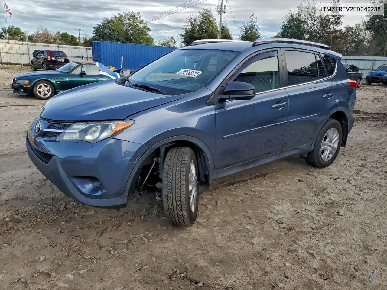 JTMZFREV2ED040238 2014 Toyota Rav4 Le