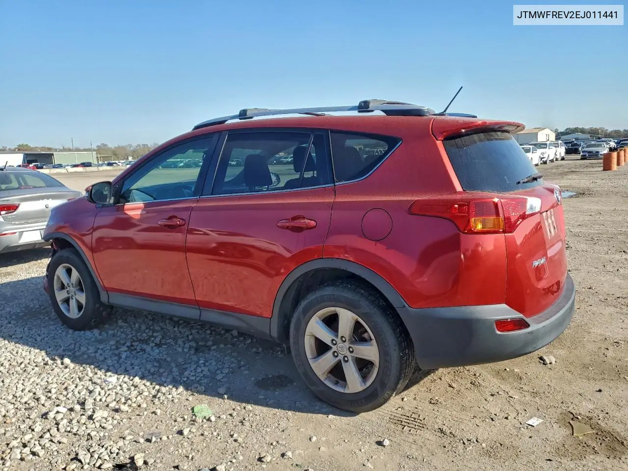 JTMWFREV2EJ011441 2014 Toyota Rav4 Xle