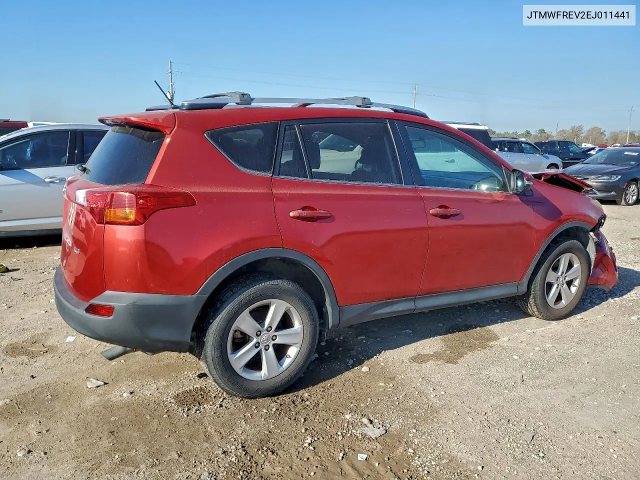 JTMWFREV2EJ011441 2014 Toyota Rav4 Xle
