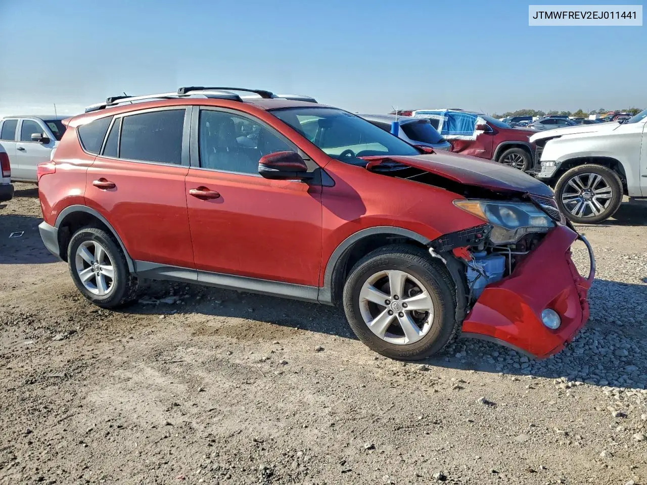 JTMWFREV2EJ011441 2014 Toyota Rav4 Xle