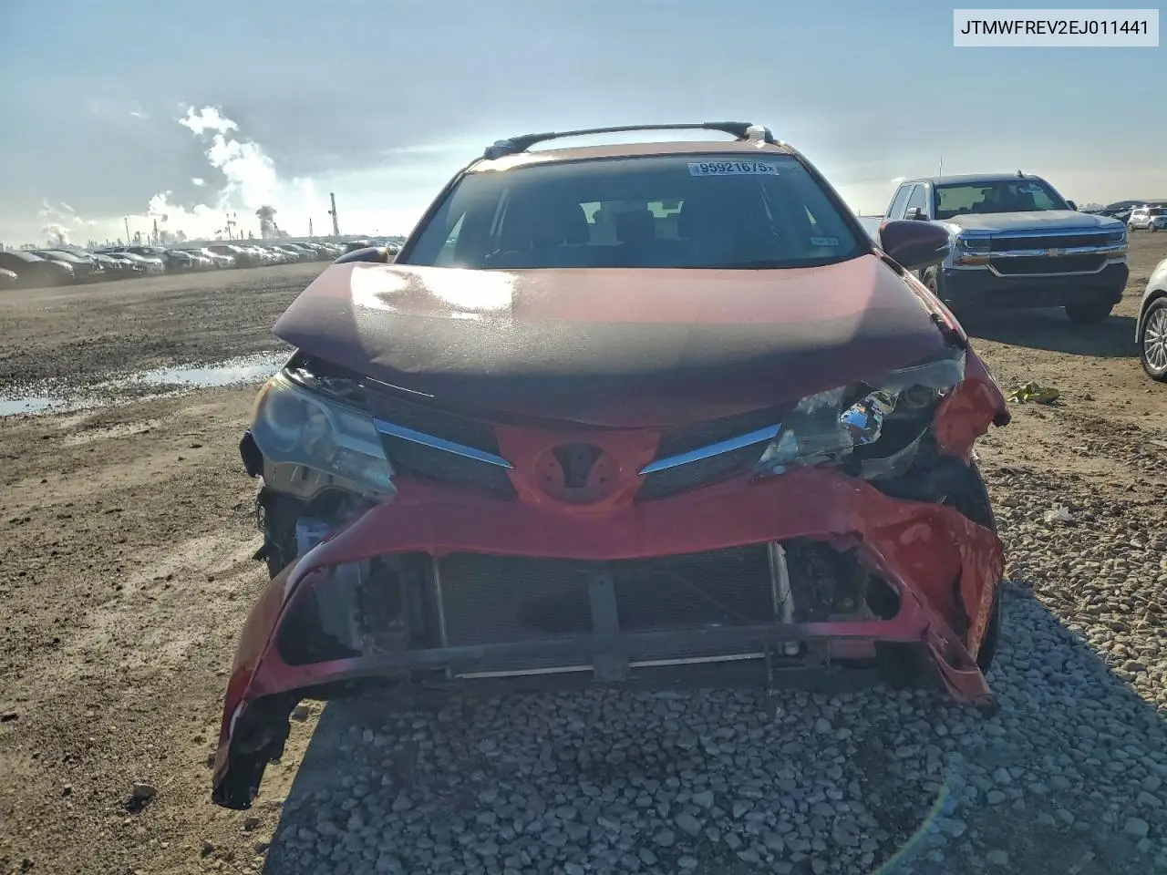 JTMWFREV2EJ011441 2014 Toyota Rav4 Xle