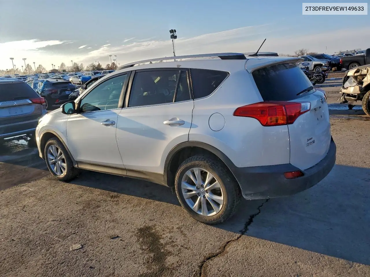 2T3DFREV9EW149633 2014 Toyota Rav4 Limited