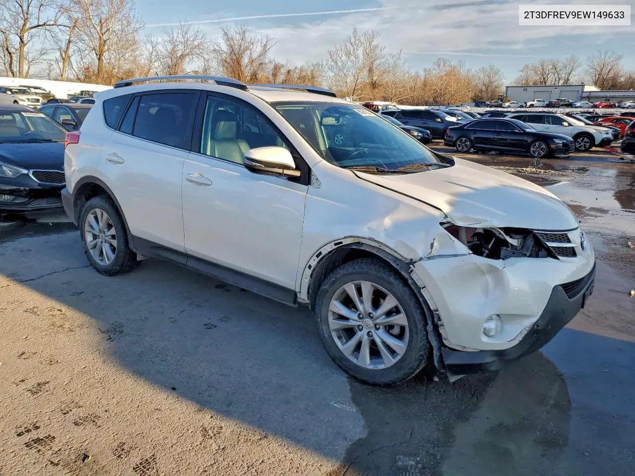 2T3DFREV9EW149633 2014 Toyota Rav4 Limited
