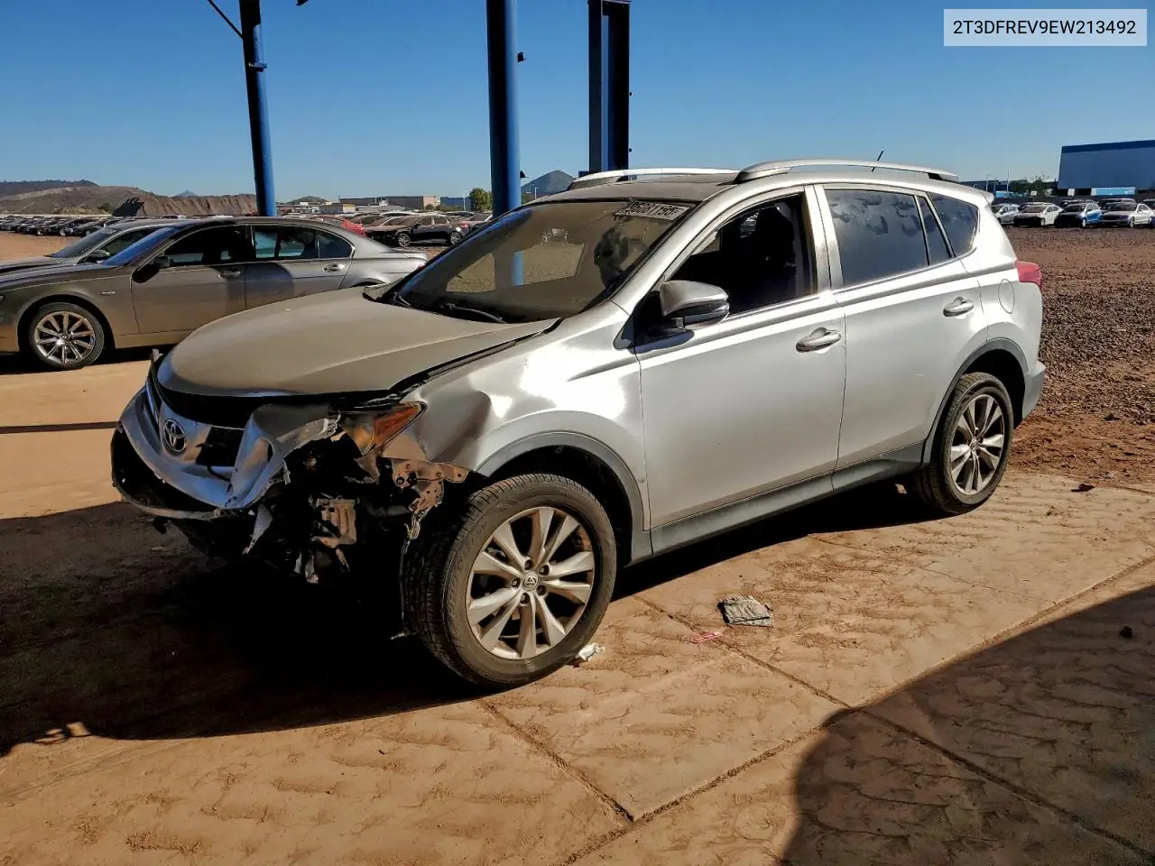 2T3DFREV9EW213492 2014 Toyota Rav4 Limited