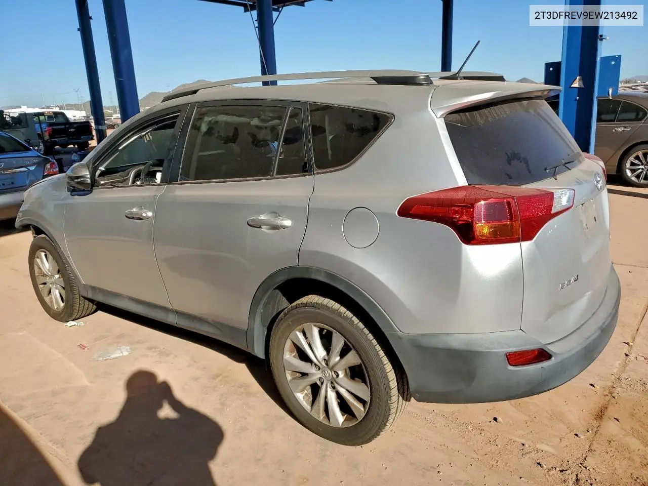 2T3DFREV9EW213492 2014 Toyota Rav4 Limited