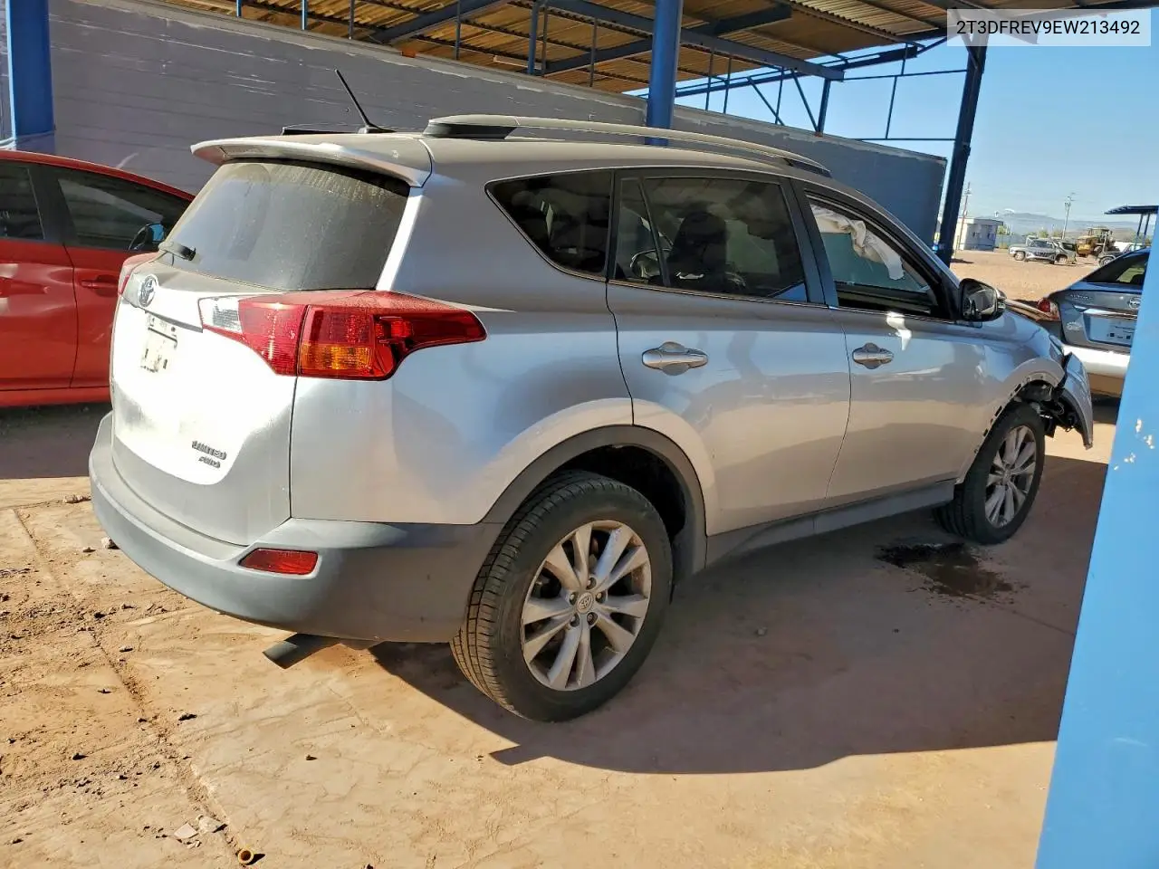 2T3DFREV9EW213492 2014 Toyota Rav4 Limited