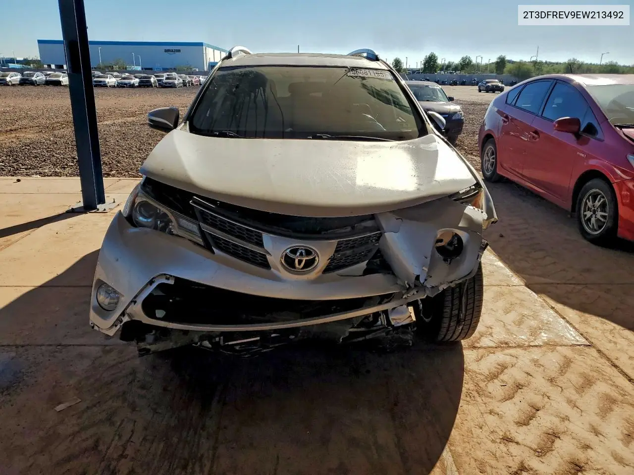 2T3DFREV9EW213492 2014 Toyota Rav4 Limited