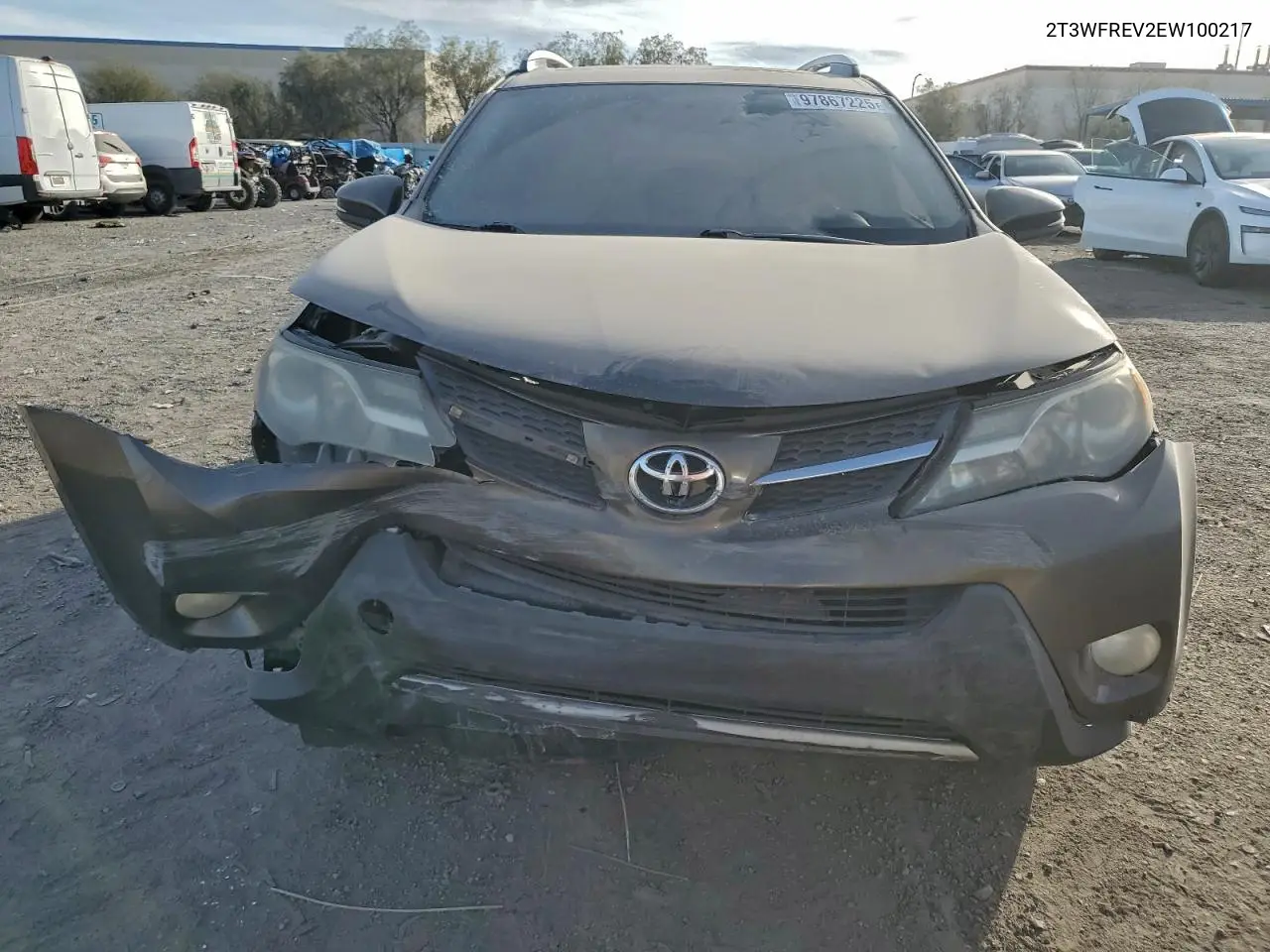 2T3WFREV2EW100217 2014 Toyota Rav4 Xle