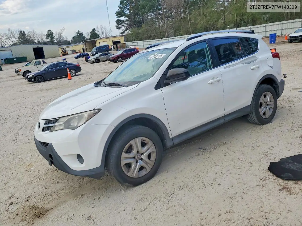2T3ZFREV7FW148309 2015 Toyota Rav4 Le