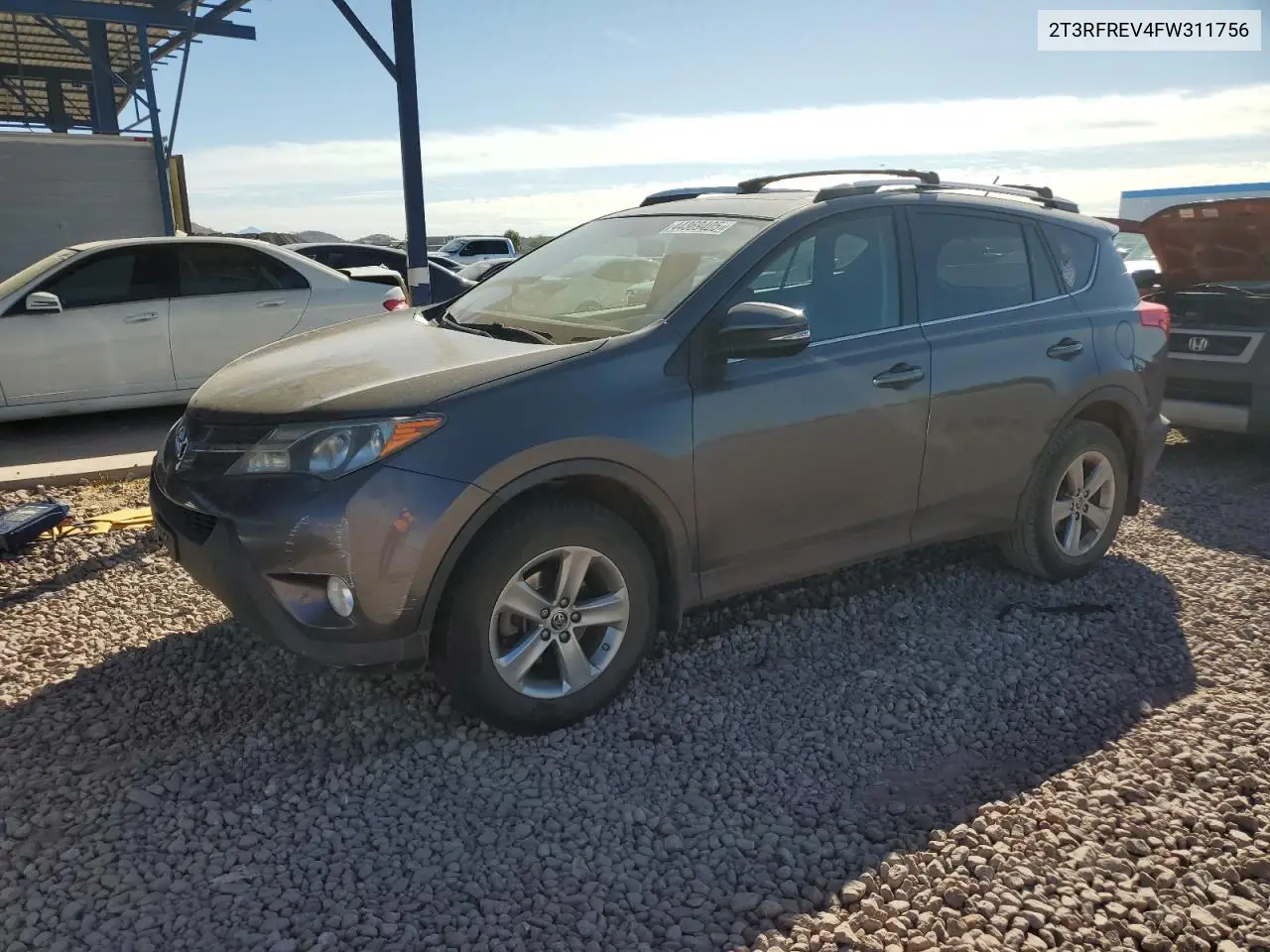 2015 Toyota Rav4 Xle VIN: 2T3RFREV4FW311756 Lot: 44369405