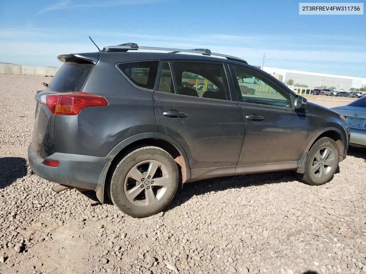 2015 Toyota Rav4 Xle VIN: 2T3RFREV4FW311756 Lot: 44369405