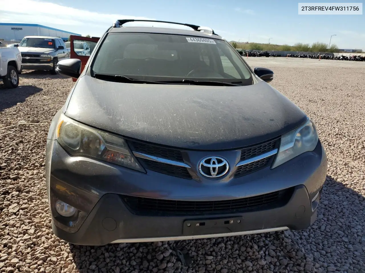 2015 Toyota Rav4 Xle VIN: 2T3RFREV4FW311756 Lot: 44369405
