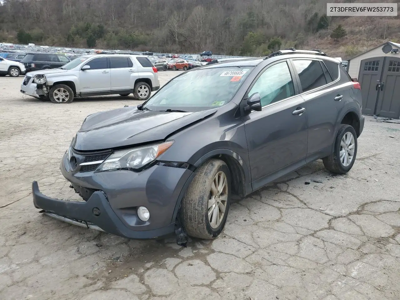 2T3DFREV6FW253773 2015 Toyota Rav4 Limited