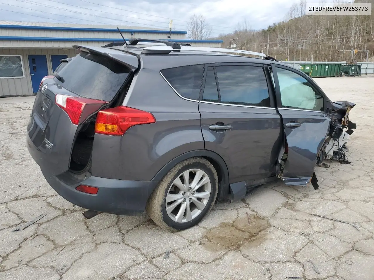 2T3DFREV6FW253773 2015 Toyota Rav4 Limited