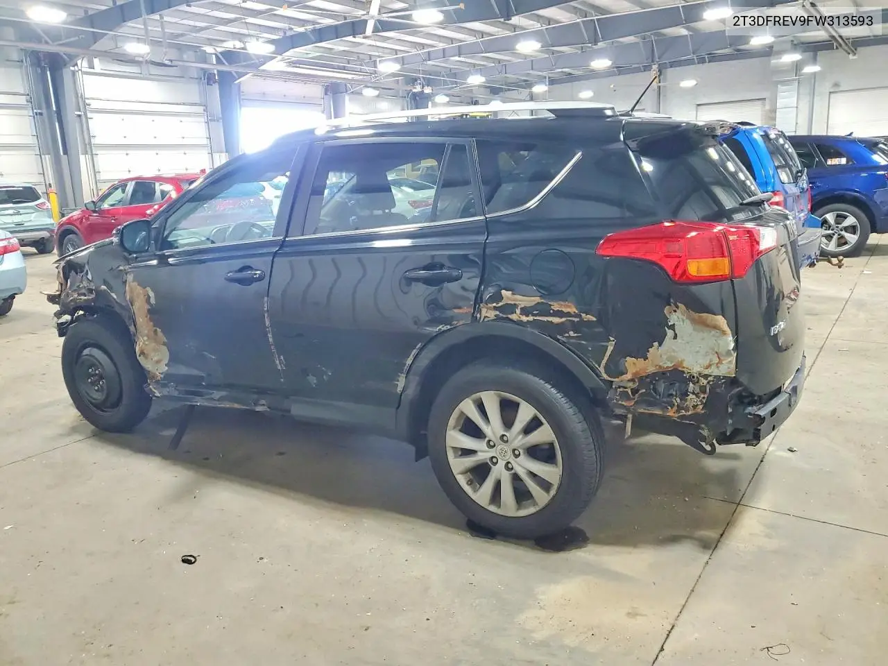 2T3DFREV9FW313593 2015 Toyota Rav4 Limited