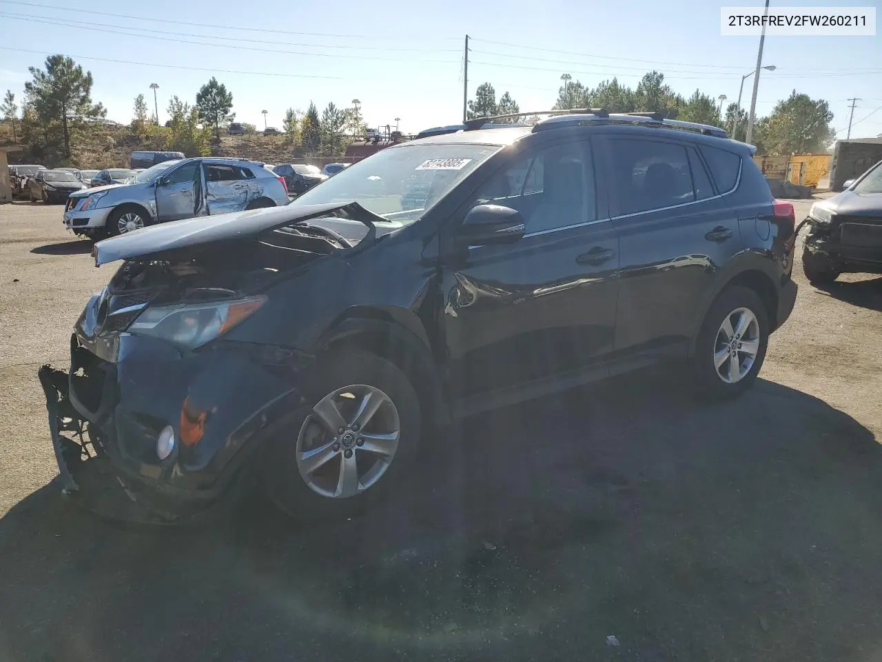 2T3RFREV2FW260211 2015 Toyota Rav4 Xle