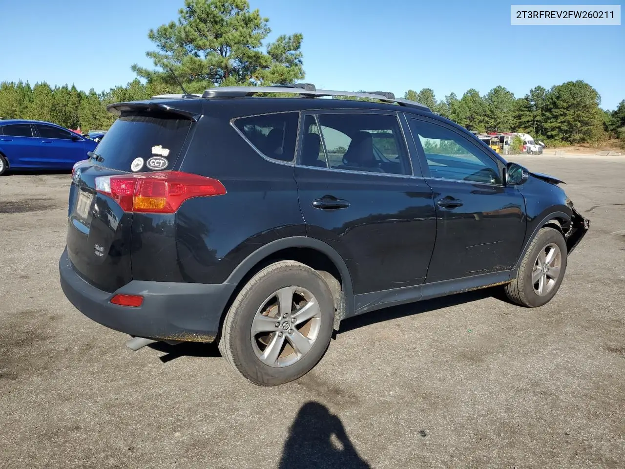 2T3RFREV2FW260211 2015 Toyota Rav4 Xle