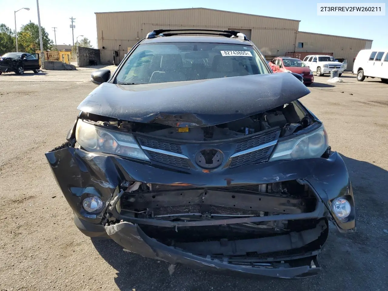 2T3RFREV2FW260211 2015 Toyota Rav4 Xle