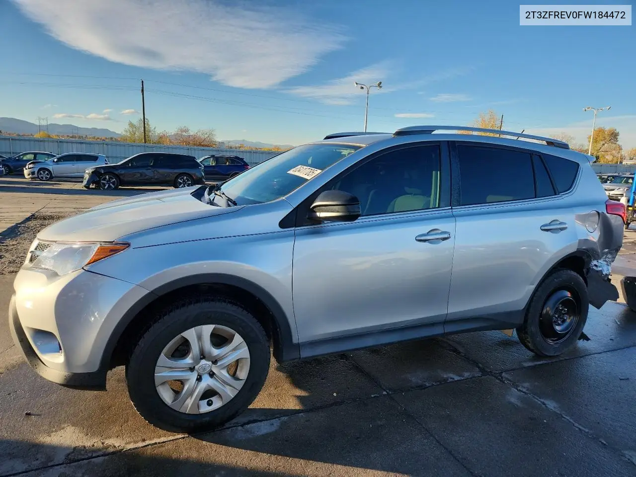 2T3ZFREV0FW184472 2015 Toyota Rav4 Le