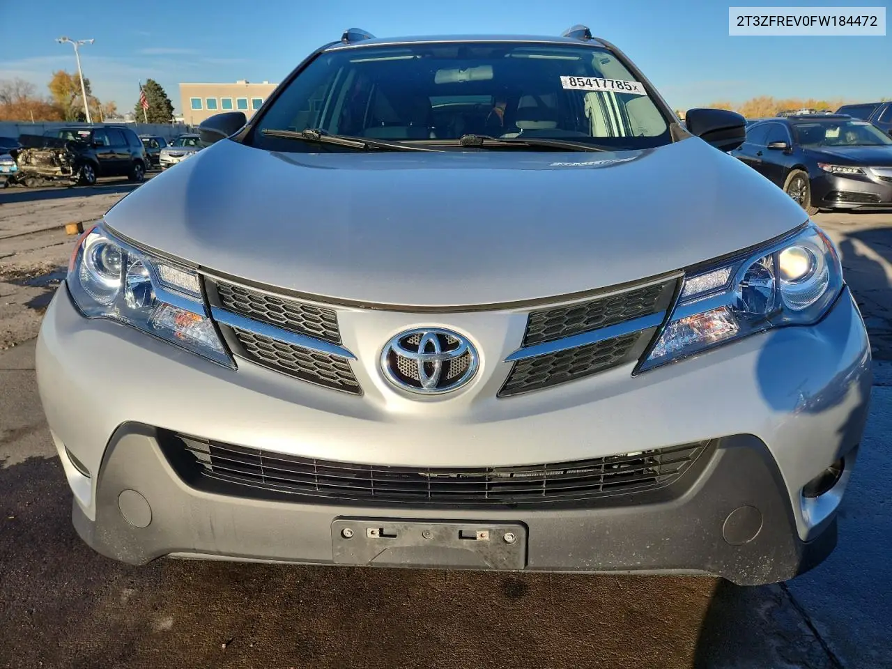 2T3ZFREV0FW184472 2015 Toyota Rav4 Le
