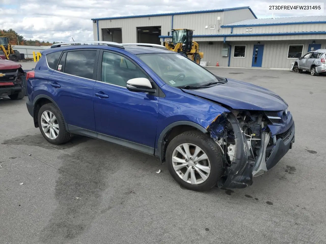 2T3DFREV4FW231495 2015 Toyota Rav4 Limited