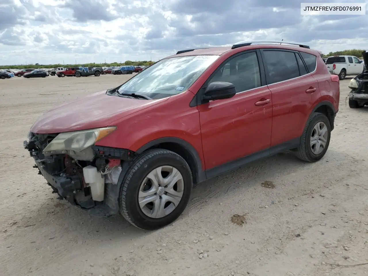 JTMZFREV3FD076991 2015 Toyota Rav4 Le