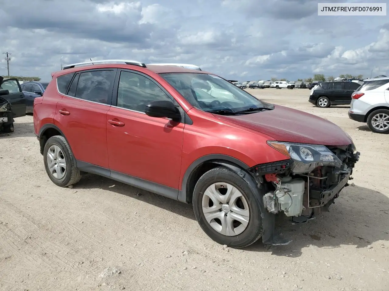 JTMZFREV3FD076991 2015 Toyota Rav4 Le